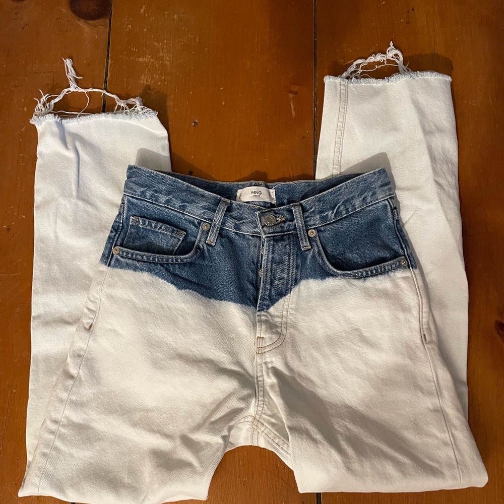 Mango Blue Denim Jeans